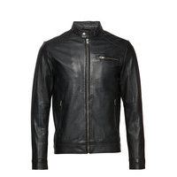 Slh C-01 Classic Leather Jacket W Nahkatakki Musta Selected Homme
