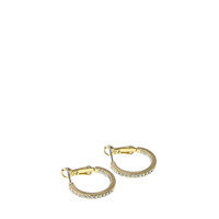 Story Small Ring Ear Accessories Jewellery Earrings Hoops Kulta SNÖ Of Sweden, SNÖ of Sweden