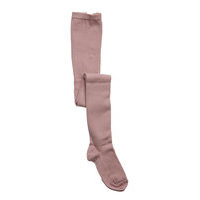 Plain Wool/Cotton Tights Socks & Tights Tights Vaaleanpunainen Mp Denmark, mp Denmark