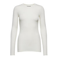 Angela Ls T-Shirt T-shirts & Tops Long-sleeved Valkoinen Bruuns Bazaar