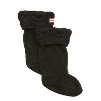 Kids Chunky Cablewellysock Socks & Tights Socks Musta Hunter