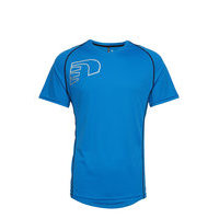 Core Coolskin Tee T-shirts Short-sleeved Sininen Newline