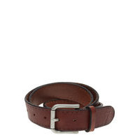 Slhterrel Leather Belt Noos B Accessories Belts Classic Belts Ruskea Selected Homme