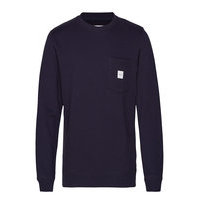 Square Pocket Sweatshirt Svetari Collegepaita Sininen Makia