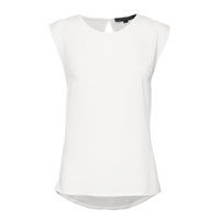 Polly Plains Cappedtee T-shirts & Tops Sleeveless Valkoinen French Connection