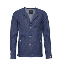 Ams Blauw Matchy Matchy Tailored Workwear Jacket Farkkutakki Denimtakki Sininen Scotch & Soda