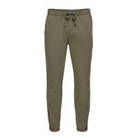 Slim Canvas Joggers With Gapflex Rennot Housut Arkihousut Vihreä GAP