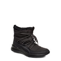 Adela Winter Boot Shoes Boots Ankle Boots Ankle Boot - Flat Musta PUMA