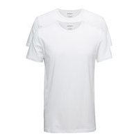 Mens Knit 2pack Tsh T-shirts Short-sleeved Valkoinen Emporio Armani
