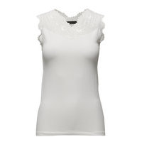 Vanessa Top T-shirts & Tops Sleeveless Valkoinen Minus