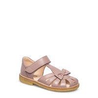 Sandals - Flat - Closed Toe - Shoes Summer Shoes Sandals Vaaleanpunainen ANGULUS