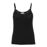 Camisole With Lace Toppi Musta Lady Avenue