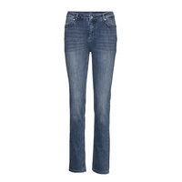 33 The Celina High Straight Custom Suorat Farkut Sininen Denim Hunter