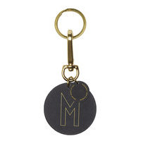 Personal Key Ring & Bagtag Avaimenperä Harmaa Design Letters