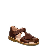 Sandals - Flat Shoes Summer Shoes Sandals Ruskea ANGULUS