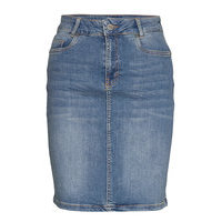 12 The Denim Skirt Lyhyt Hame Sininen Denim Hunter