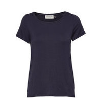 T-Shirt Ss T-shirts & Tops Short-sleeved Sininen Rosemunde