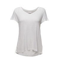 Anna V-Neck T-Shirt T-shirts & Tops Short-sleeved Valkoinen Kaffe