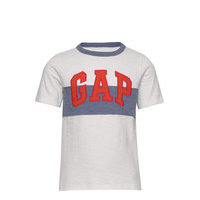 Kids Gap Logo T-Shirt T-shirts Short-sleeved Valkoinen GAP