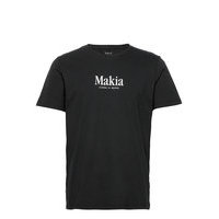 Strait T-Shirt T-shirts Short-sleeved Musta Makia