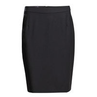 Cool Wool Pencil Skirt Polvipituinen Hame Musta Filippa K