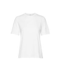 Annie Cotton T-Shirt T-shirts & Tops Short-sleeved Valkoinen Filippa K