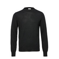 M. Merino Sweater Neulepaita Pyöreä Kaula-aukko Musta Filippa K