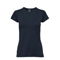 Adv Essence Ss Slim Tee W T-shirts & Tops Short-sleeved Sininen Craft