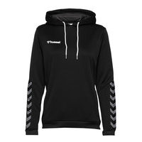 Hmlauthentic Poly Hoodie Woman Huppari Musta Hummel