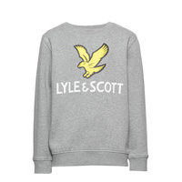 Lyle Eagle Logo Lb Crew Sweat Navy Blazer Svetari Collegepaita Harmaa Lyle & Scott Junior