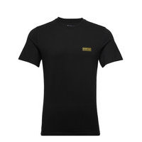 B.Intl Small Logo Tee T-shirts Short-sleeved Musta Barbour