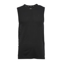 Fuseknit Light Rn Sl M T-shirts Sleeveless Musta Craft