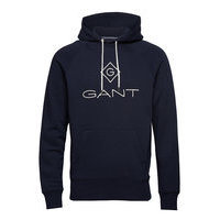 Lock Up Hoodie Huppari Sininen GANT