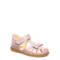 Sandals - Flat - Closed Toe - Shoes Summer Shoes Sandals Vaaleanpunainen ANGULUS