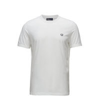 Ringer T-Shirt T-shirts Short-sleeved Valkoinen Fred Perry