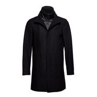 Harvey N Classic Wool Outerwear Coats Winter Coats Musta Matinique