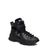 Tracking Boot Shoes Boots Ankle Boots Ankle Boot - Flat Musta Svea