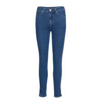 Scarlett Piping Skinny Farkut Sininen Lee Jeans