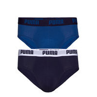 Puma Basic Brief 2p Y-sepalus Briefs Alushousut Sininen PUMA