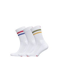 Tennis Performance Crew Socks 3 Pack Underwear Socks Regular Socks Valkoinen Danish Endurance