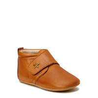 Hjemmesko - Velcro Stjerne Shoes Pre Walkers 18-25 Ruskea Bisgaard
