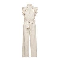 Rue Jumpsuit Jumpsuit Haalari Beige Ida Sjöstedt