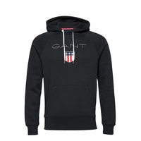 Shield Hoodie Huppari Musta GANT