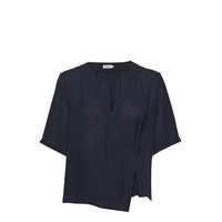 Reagan Blouse Blouses Short-sleeved Sininen Filippa K