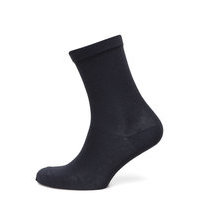 Plain Cotton Socks Lingerie Socks Regular Socks Sininen Mp Denmark, mp Denmark