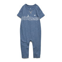 Baby Graphic -Piece Bodysuits Short-sleeved Sininen GAP