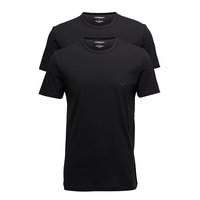 Mens Knit 2pack Tsh T-shirts Short-sleeved Musta Emporio Armani