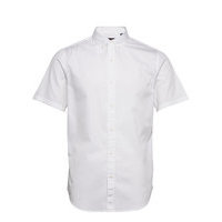 Classic Twill Lite S/S Shirt Lyhythihainen Paita Valkoinen Superdry