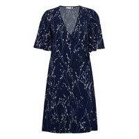 Kalviniw Wrap Dress Dresses Wrap Dresses Sininen InWear