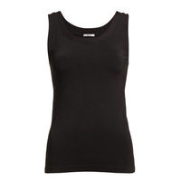 Athens Top T-shirts & Tops Sleeveless Musta Wolford